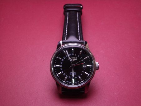 Komplette Uhr, Elysee, Model-Nr. 80288, Edelstahl, Ø ca. 40,8mm, Automatik 