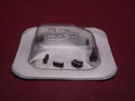 Cartier Schraube, Stahl, Ø 1,25mm, Länge 3,0mm, 1 Einheit, VA050018 