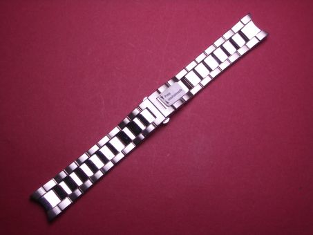 Zenith Edelstahl-Armband  mit verdeckter Schließe 20mm im Verlauf auf 18mm 