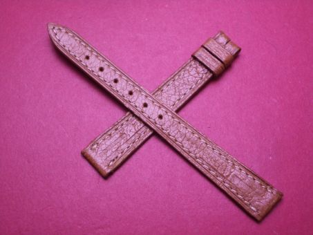 Yves Saint Laurent Leder-Armband, 12mm im Verlauf auf 10mm an der Schließe, Farbe: braun 