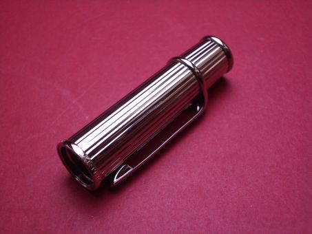 Cartier Schreibgerät-Bestandteil, Platinfinish, ohne Cabuchon 