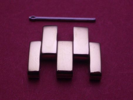 Tissot Verlängerungsglied doublé Gold, 18mm mit Splint 