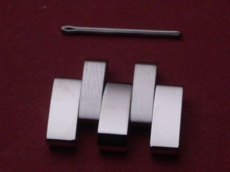 Tissot Verlängerungsglied, Stahl, 18mm mit Splint 