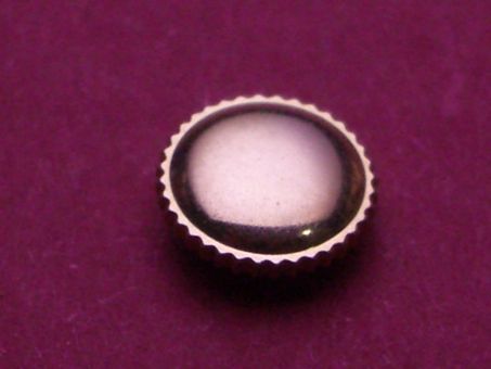 Vacheron Constantin Gold Krone, Ø 5,65mm, Höhe 1,23mm / 2,5mm, Gewinde 1,2mm 