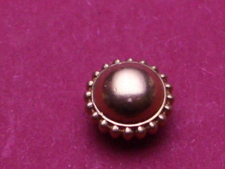 Vacheron Constantin Gold Krone, Ø 5,52mm, Höhe 2,5mm / 3,8mm, Gewinde 1,2mm, Tubus 2,4mm 