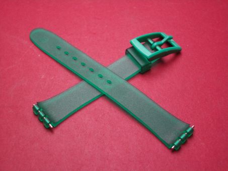 Swatch Armband, Kautschuk, 12mm, grün 