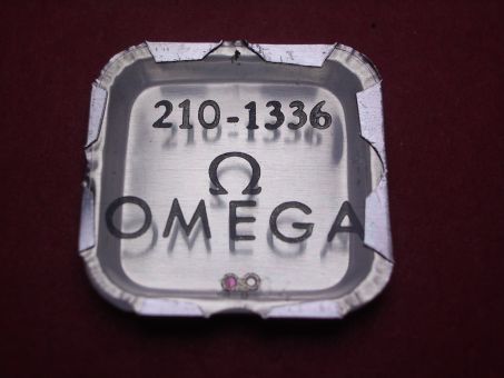 Omega 210-213, R11.5 - Teile-Nr. 1336 - Decksteinplättchen für Unruh 