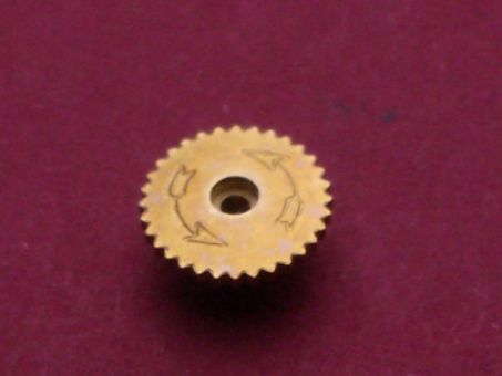 Vacheron Constantin Backwinder Gold Krone, Ø 6,45mm, Höhe 1,16mm / 2,80mm 