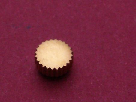 Vacheron Constantin Gold Krone, Ø 4,51mm, Höhe 2,63mm, Gewinde 0,9mm, Tubus 2,0mm 