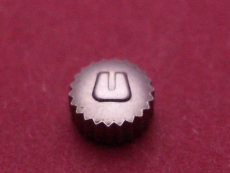 Universal Geneve Stahl Krone, Ø 3,96mm, Höhe 2,13mm, Gewinde 0,9mm, Tubus 2,0mm 
