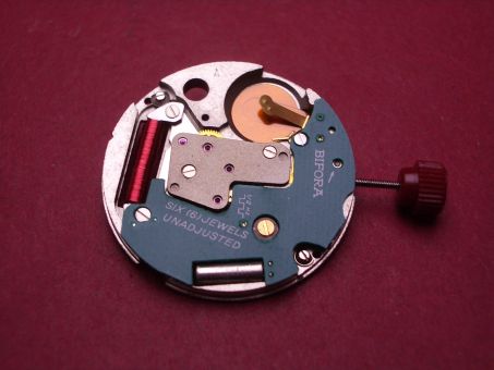 Bifora Uhrwerk Kal. B16, Quarz, ESA Fußstellung 
