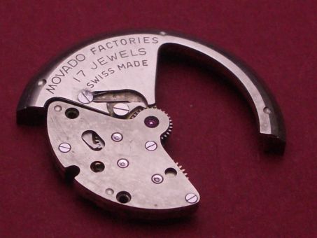 Movado Automatikbrücke mit Rotor Kaliber 220 