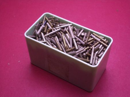 Konvolut verschiedenster Taschenuhr-Drückerstifte 