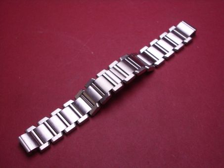 Cartier Armband, Stahl, 15mm, Länge: 11,8cm, Faltschließe, gebraucht 