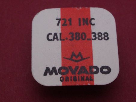 Movado Kaliber 380-388 komplette Unruh 
