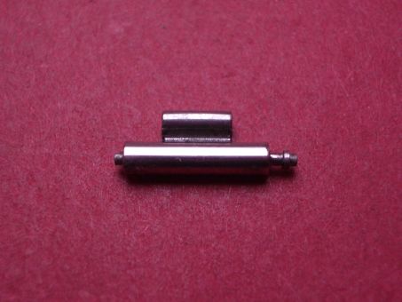Cartier Anstoßglied für Santos, Stahl, 10mm, mit Federsteg, gebraucht 