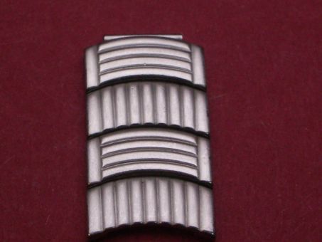 Cartier Cougar Panthere Armband-Element, 4 Glieder, Stahl, 16,5mm, von rechts und links verschraubt Höhe ca. 3,1mm für Ref: 120000R, 987904C 