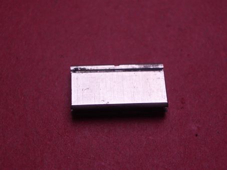 Cartier Armband-Glied für Santos, Stahl, 13,5mm, eingeschoben, gebraucht 