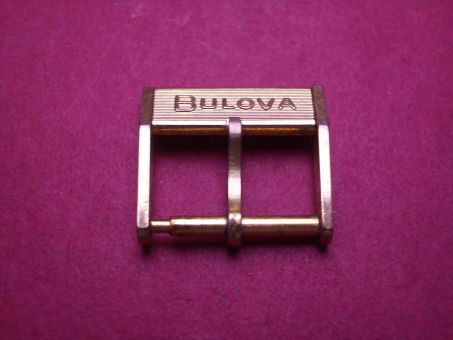 Bulova Dornschließe Vintage, 14mm, doublè 