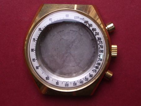 Valjoux 7765 Chronographen-Gehäuse, vergoldet 