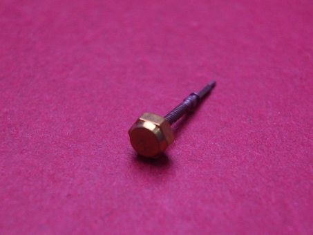 Cartier Krone, Gelbgold, mit Aufzugswelle, Ø 3,0mm, Höhe 1,8mm, gebraucht 