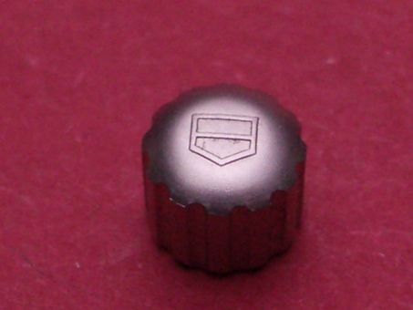 TAG-HEUER Krone Titan, verschraubt Ø 5,4mm, Höhe 5,9mm / 4,7mm, Tubus 2,4mm, Gewinde 0,9mm 