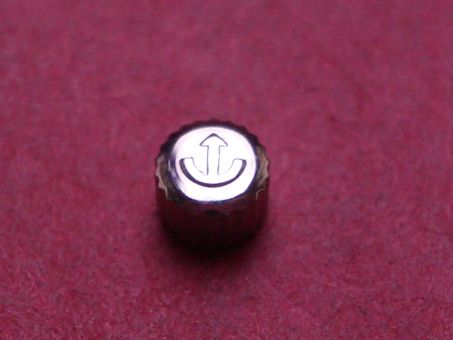 Ulysee Nardin Krone, Stahl, Ø 3,5mm, Höhe 2,2mm, gebraucht 