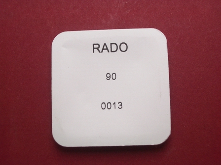 Rado Wasserdichtigkeitsset 0013 für Gehäusenummer 153.0339.3 
