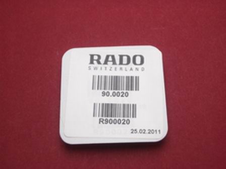 Rado Wasserdichtigkeitsset 0020 für Gehäusenummer 129.0266.3 