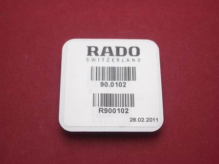 Rado Wasserdichtigkeitsset 0102 für Gehäusenummer 160.0381.3 