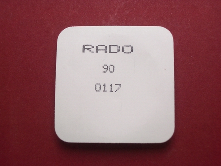 Rado Wasserdichtigkeitsset 0117 für Gehäusenummer 160.0453.3 