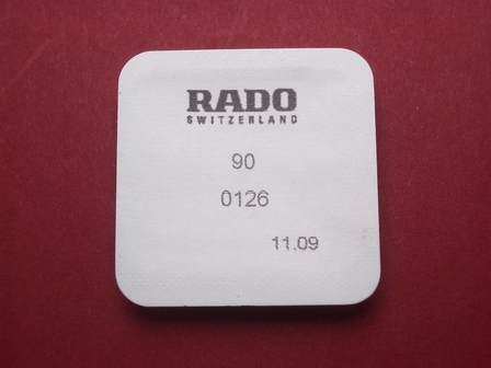 Rado Wasserdichtigkeitsset 0126 für Gehäusenummer 111.0294.3 