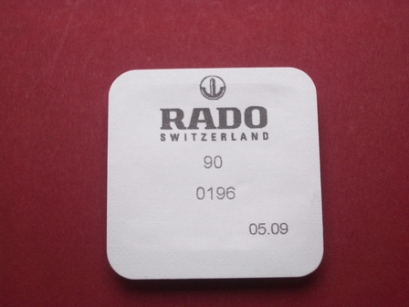 Rado Wasserdichtigkeitsset 0196 für Gehäusenummer 115.0624.3 & 115.0625.3 