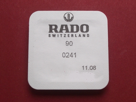 Rado Wasserdichtigkeitsset 0241 für Gehäusenummer 153.0733.3 & 153.0747.3 & 153.0759.3 & 153.0786.3 