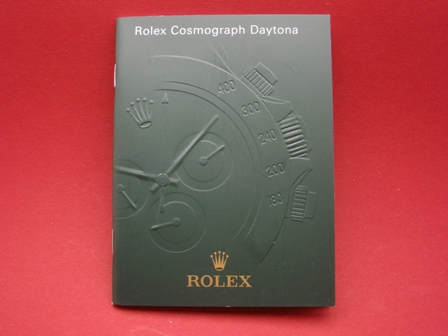 Rolex Cosmograph Daytona Booklet NOS mit verschiedenem Druckdatum als Zubehör Druckdatum10.2011