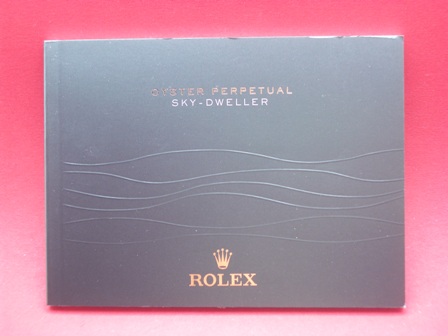 Rolex SKY-DWELLER Booklet NOS mit verschiedenem Druckdatum als Zubehör Druckdatum 06.2012