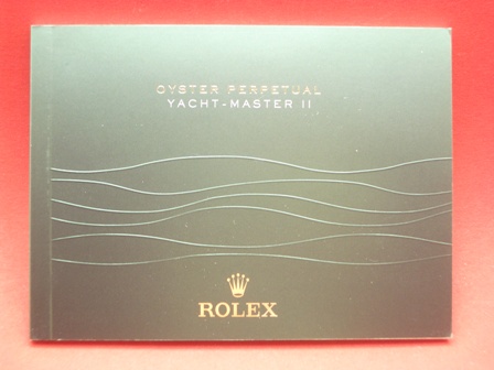 Rolex YACHT-MASTER II Booklet NOS mit verschiedenem Druckdatum als Zubehör Druckdatum 06.2013