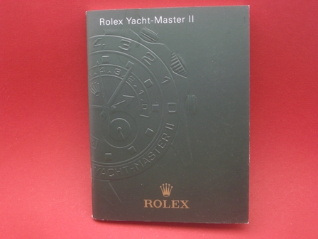 Rolex Yacht-Master II Booklet NOS mit verschiedenem Druckdatum als Zubehör 