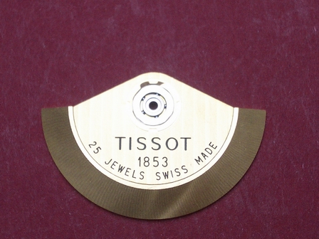 TISSOT 1853 signierter Rotor für Valjoux / ETA 7750 