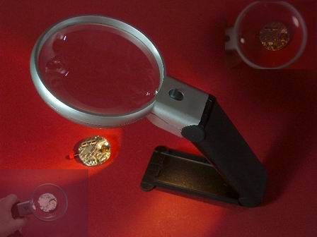 Uhren Romer Leselupe Mit Beleuchtung Ersatzteile Werkzeug Und Alles Fur Den Uhrmacherbedarf