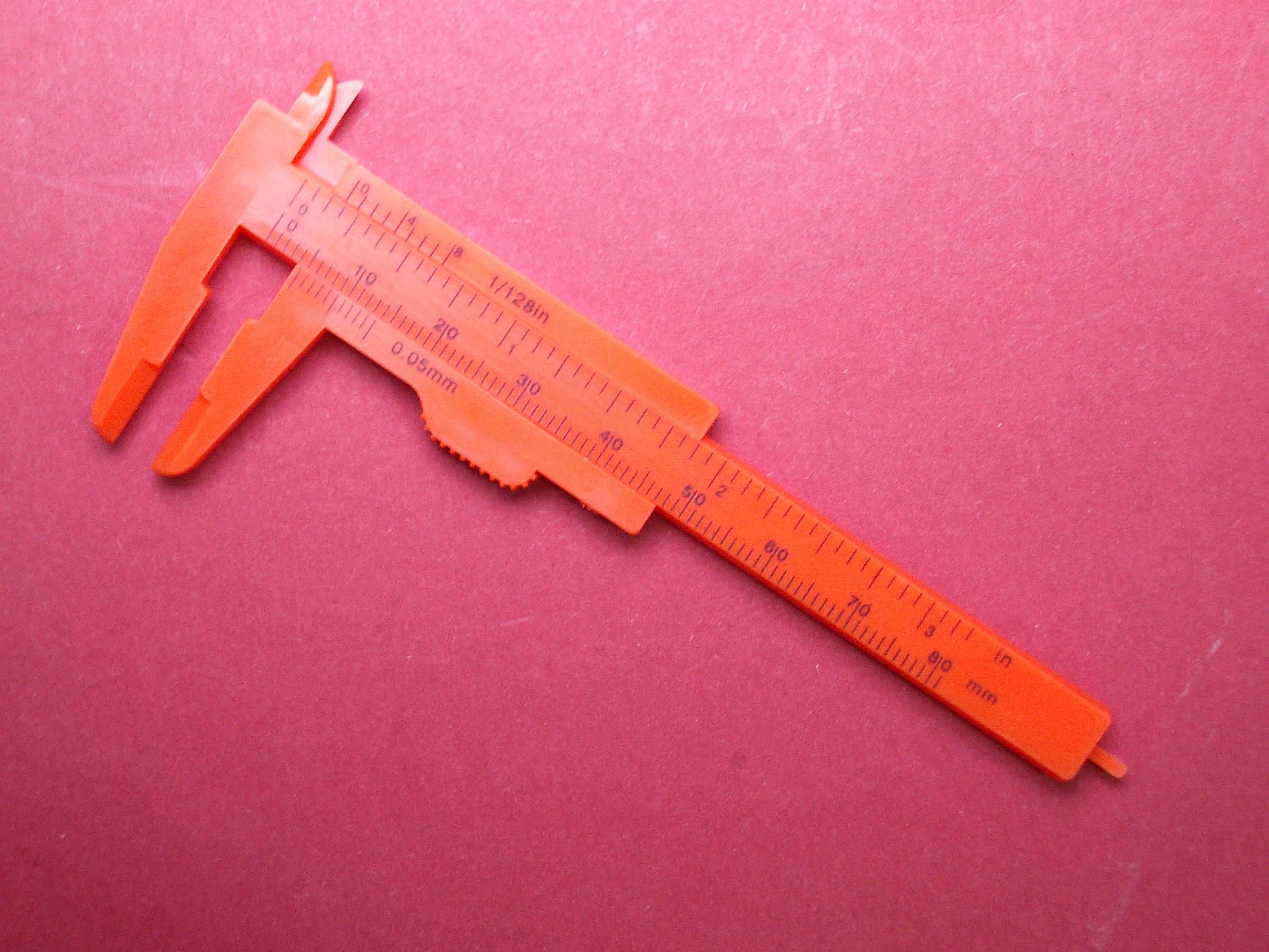 imperial X6C6 2x Präzisions Messschieber aus Kunststoff für metrische Maßstäbe 